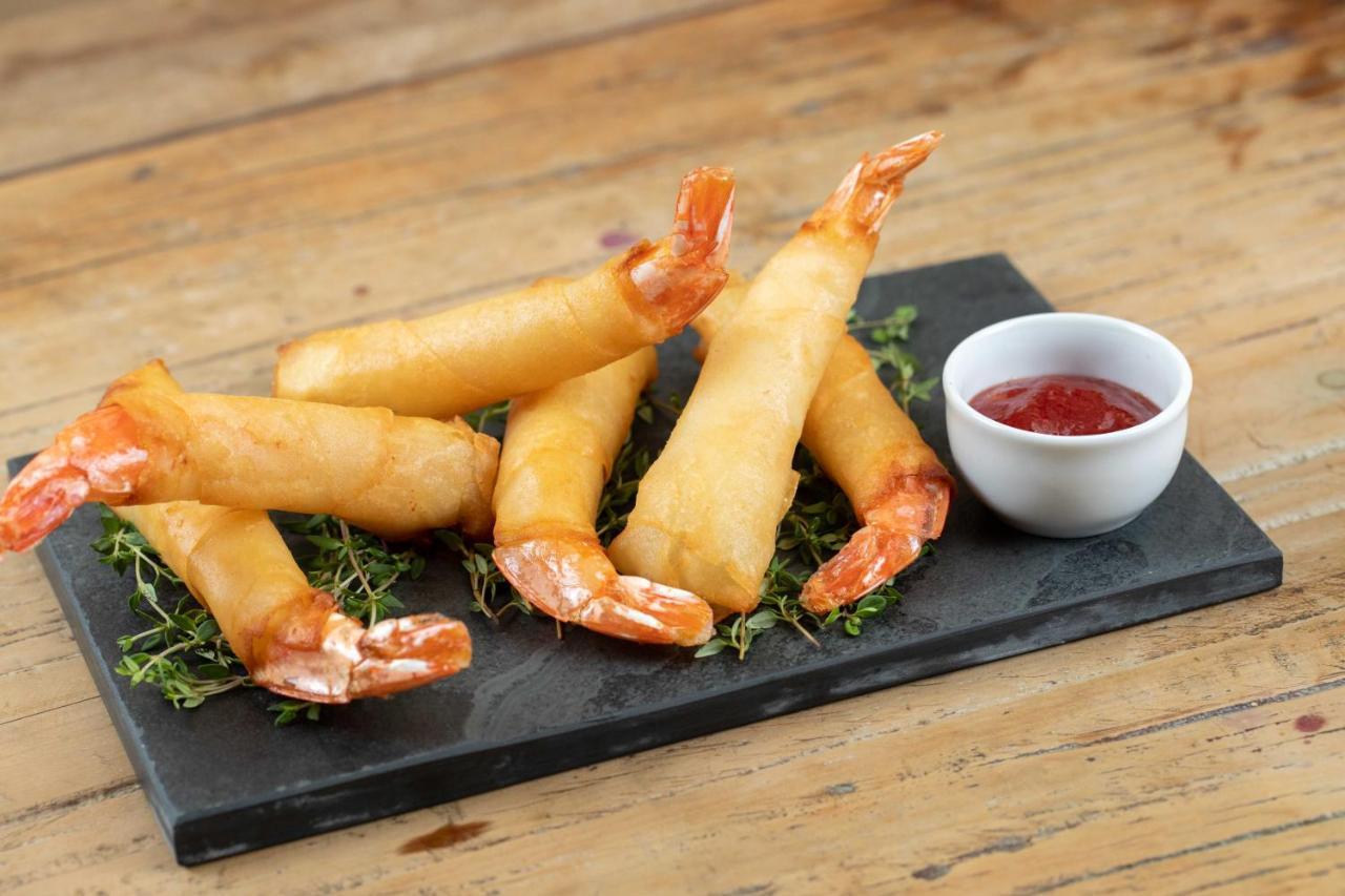 Art Hotel Transamerica Collection Porto Alegre Luaran gambar Shrimp spring rolls